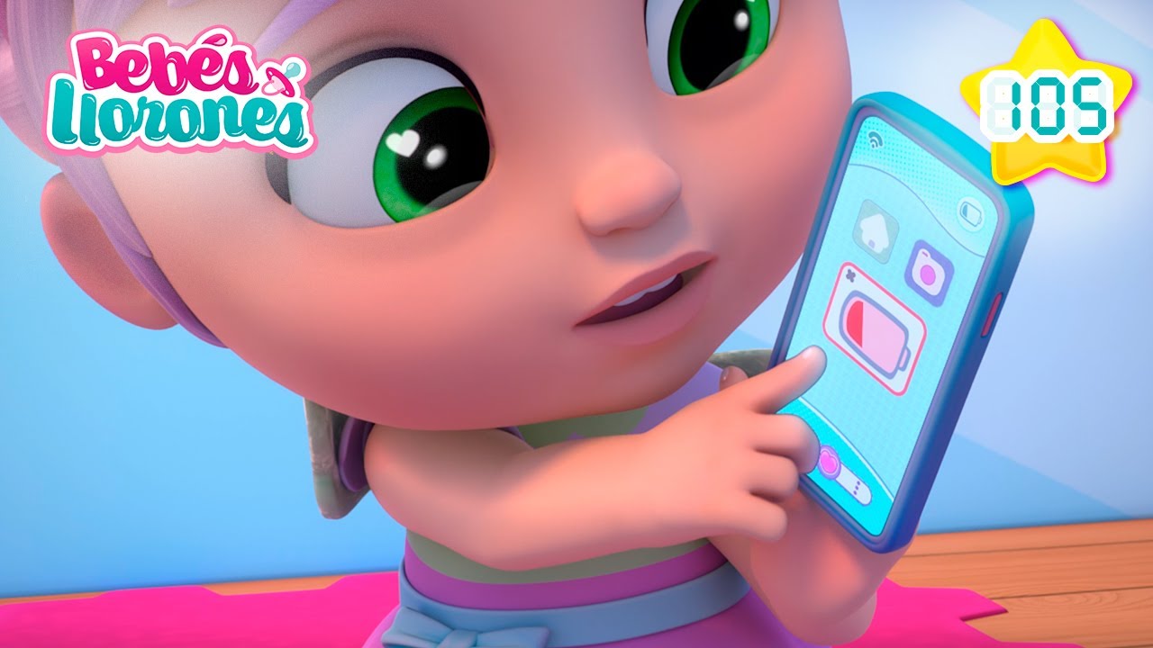 Hemos Encontrado un Móvil 📲 BEBÉS LLORONES 💕 Lágrimas Mágicas 💧 Capítulos DIBUJOS para NIÑOS