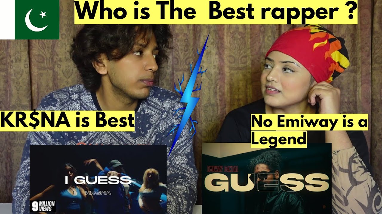 EMIWAY VS KR$NA BEEF | PAKISTANIS REACTION |