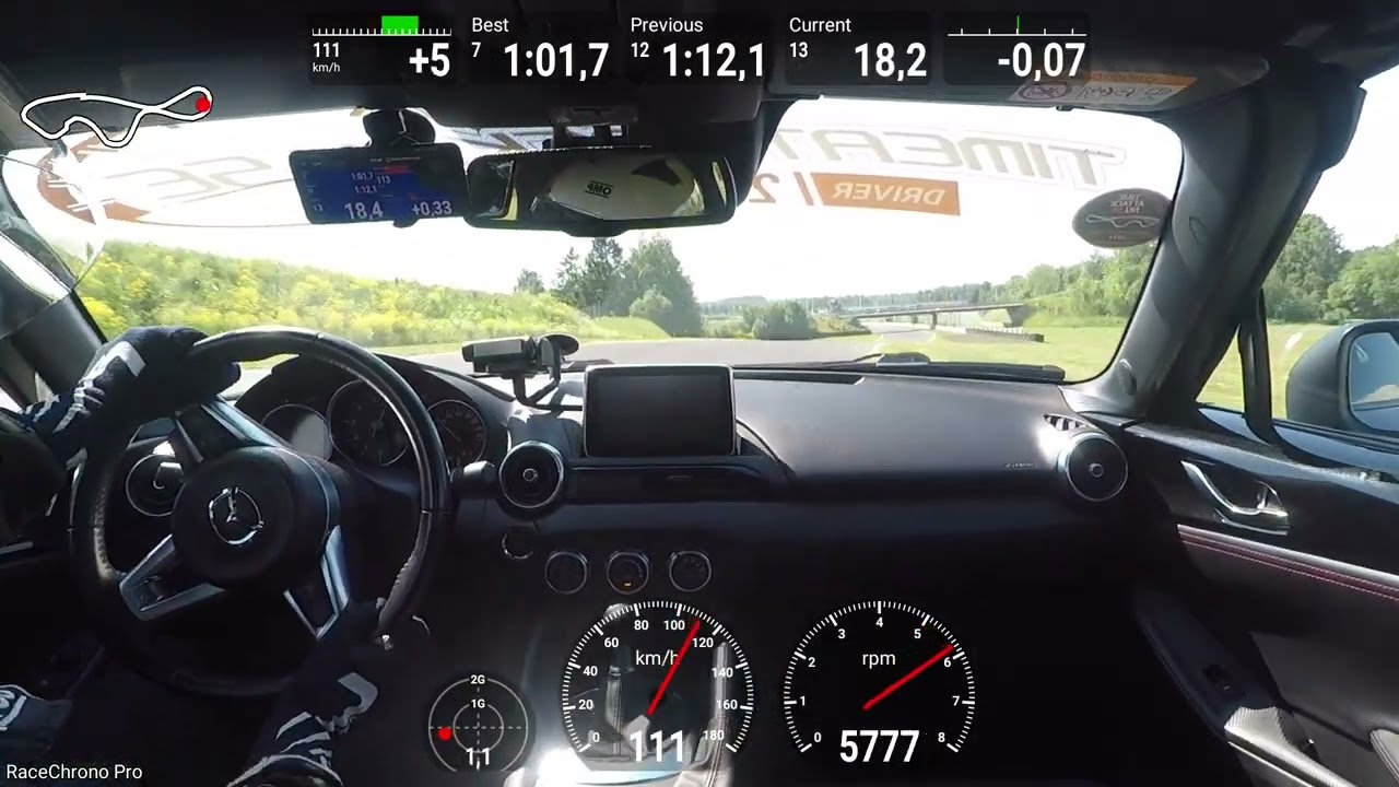 Kinnekulle Ring 1:01.4 Mazda MX-5