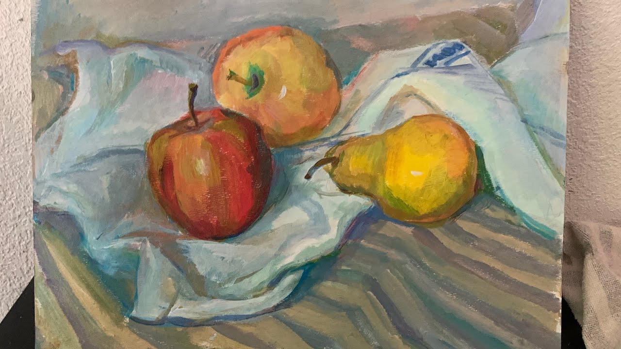 Painting a Still Life A-La Cezanne