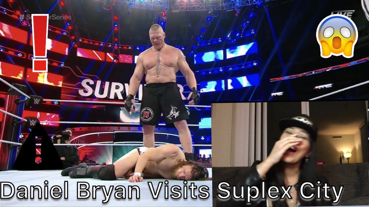 Daniel Bryan vs Brock Lesnar Survivor Series | Demon Diva Reacts