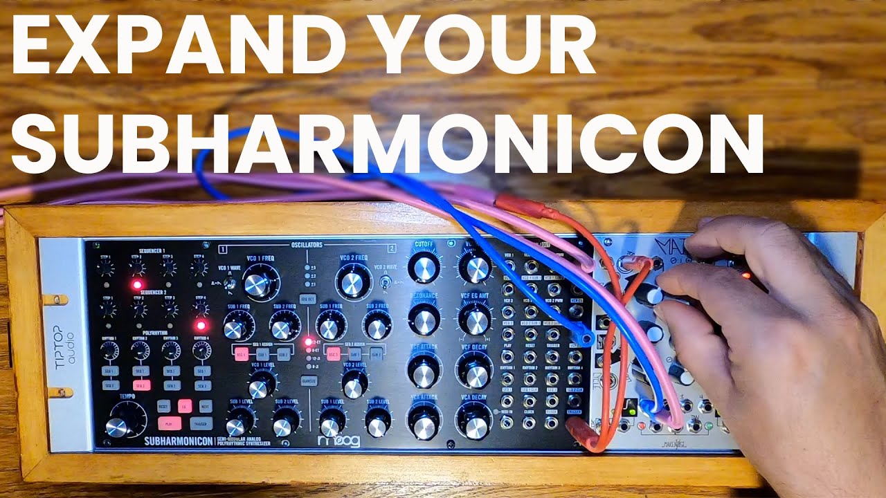 Expanding the Moog Subharmonicon's Capabilities with Make Noise Maths