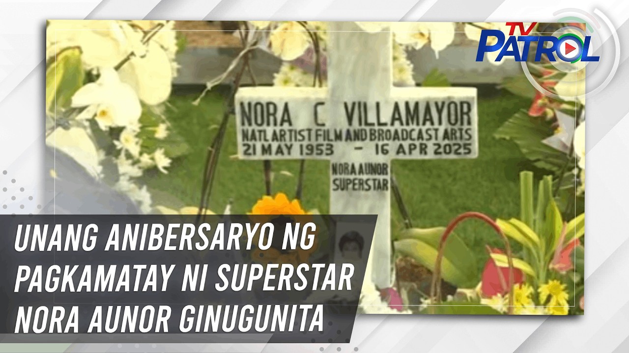 Unang anibersaryo ng pagkamatay ni Superstar Nora Aunor ginugunita | TV Patrol