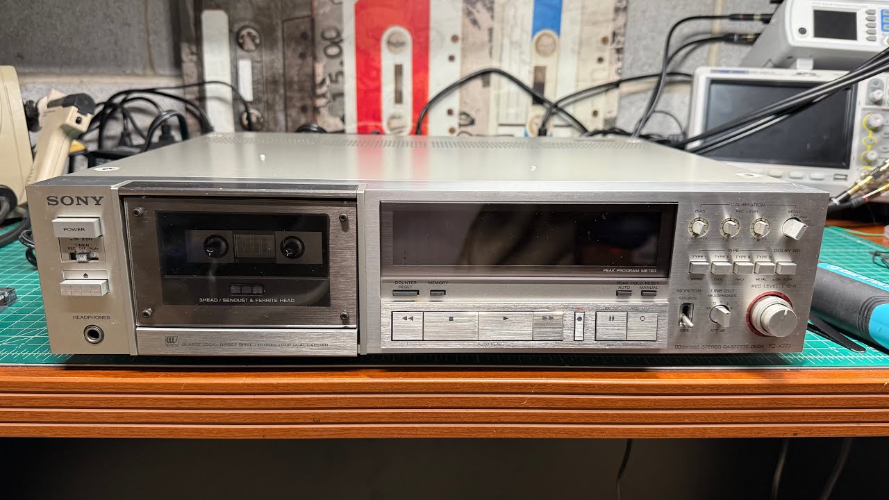 Sony TC-K777 (1st Gen) Restoration - Part 1: Tackling Stuck Mechanics & Disassembly