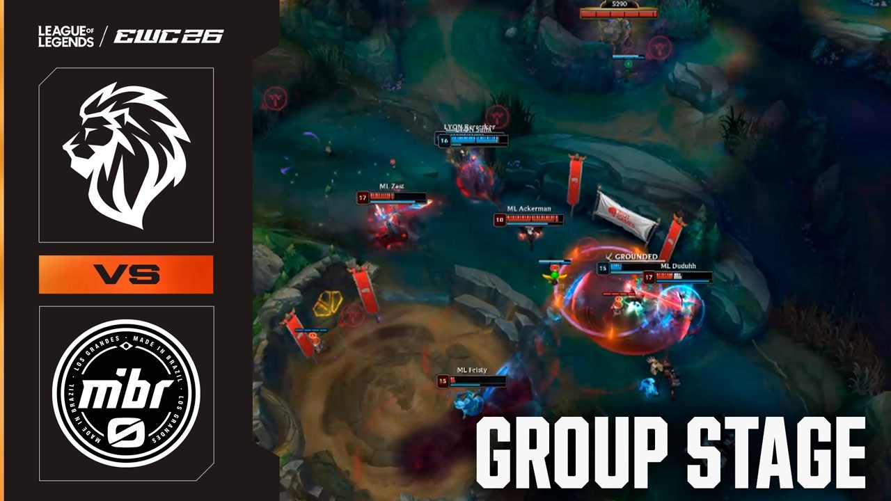 LOSER IS OUT! MIBR.LOS vs LYON | League of Legends at EWC 26 - Group Stage - HIGHLIGHTS