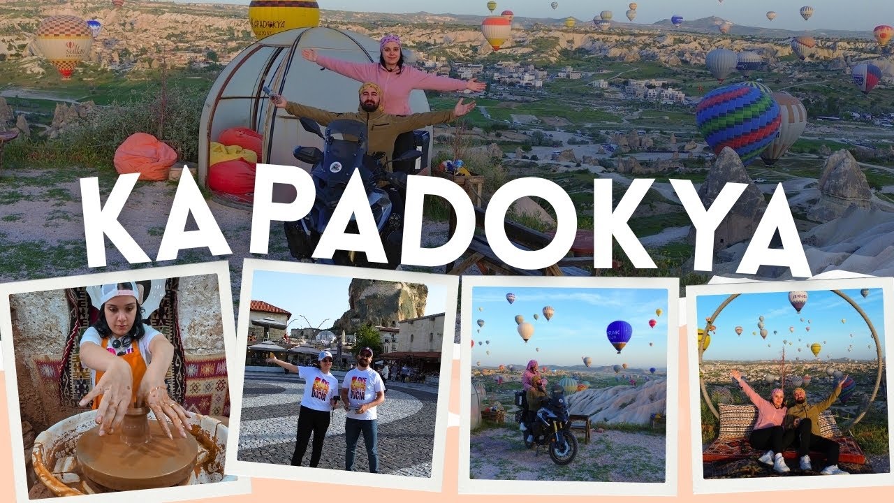 İKİ TEKER ÜZERİNDE KAPADOKYA! BALONLAR, PERİ BACALARI ve SIRA DIŞI MANZARALAR 🎈