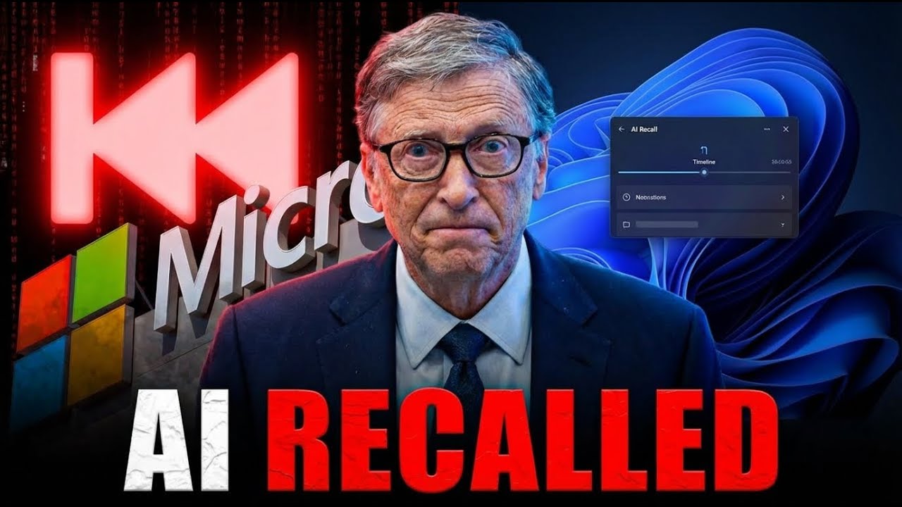 Bill Gates CAUGHT OFF GUARD as Microsoft Backtracks on Windows 11 AI Rollout