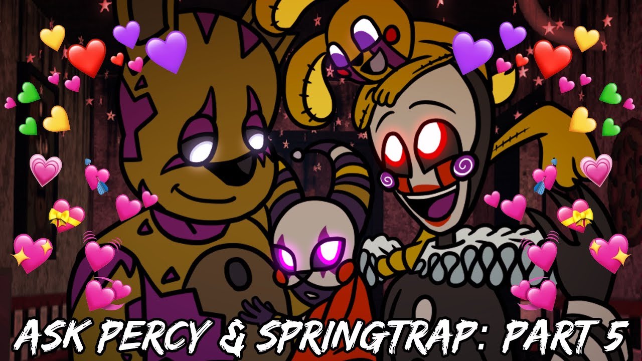 Ask Percy and Springtrap Part 5 FNAF COMIC DUB COMIC BY Mark maker
