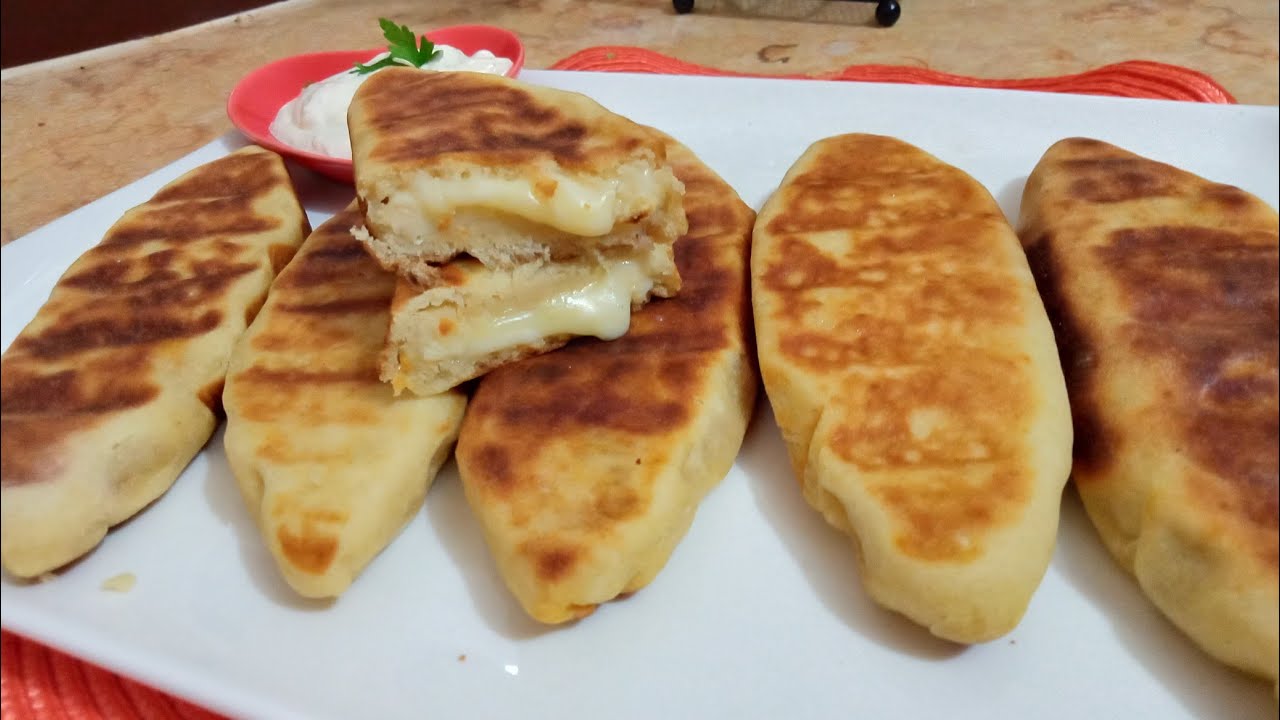 اسرع خبيزات محشيين بالجاج ماريني خفاف ريشة عجينة بدون اختمار وبنة يا سلام😋😍 pain farci au poulet