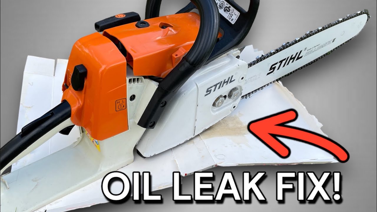 Chainsaw Leaking Oil? Here’s Why!