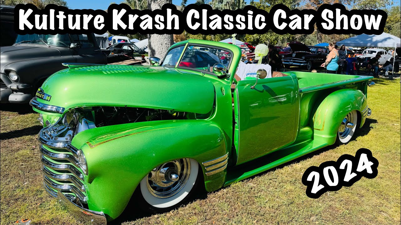 KULTURE KRASH CLASSIC CAR SHOW 2024 - COPPERTON, UTAH (4K)