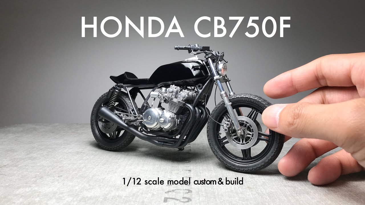 HONDA CB750F【タミヤ 1/12】プラモデル製作  Scale Model Custom