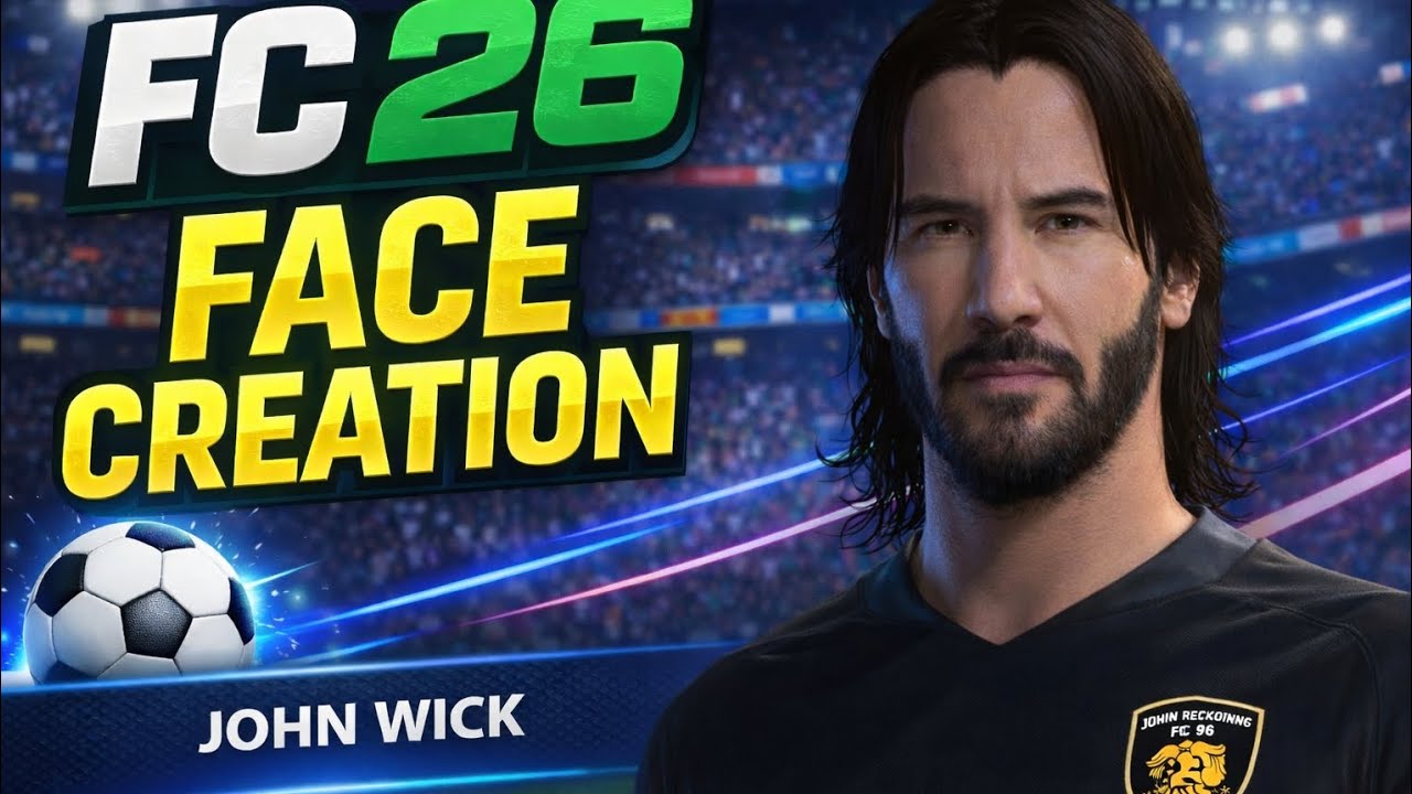 FC 26 John Wick Face Tutorial | Creation