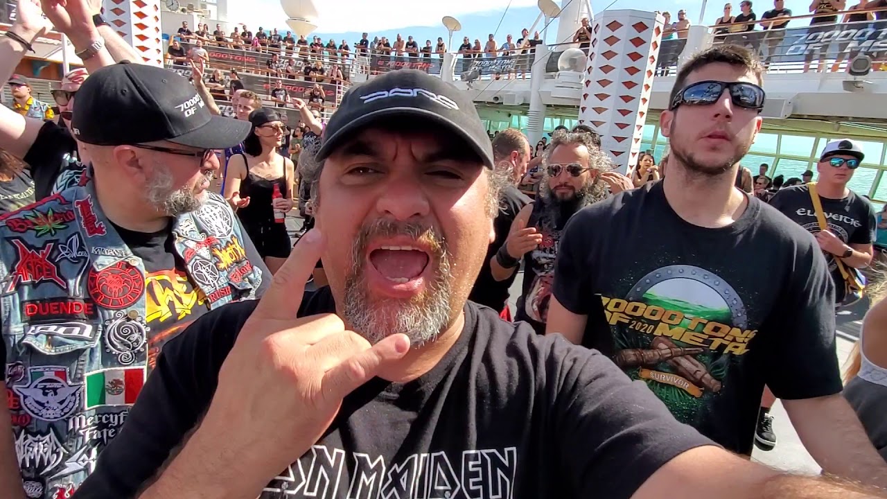 Sortilege @ 70000tons of Metal 2020. video 1