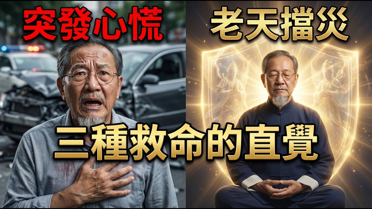 人过五十，如果你突然出现这三种“奇怪的感觉”，千万别忽略！这是老天爷在给你挡灾。听懂了，能救命。