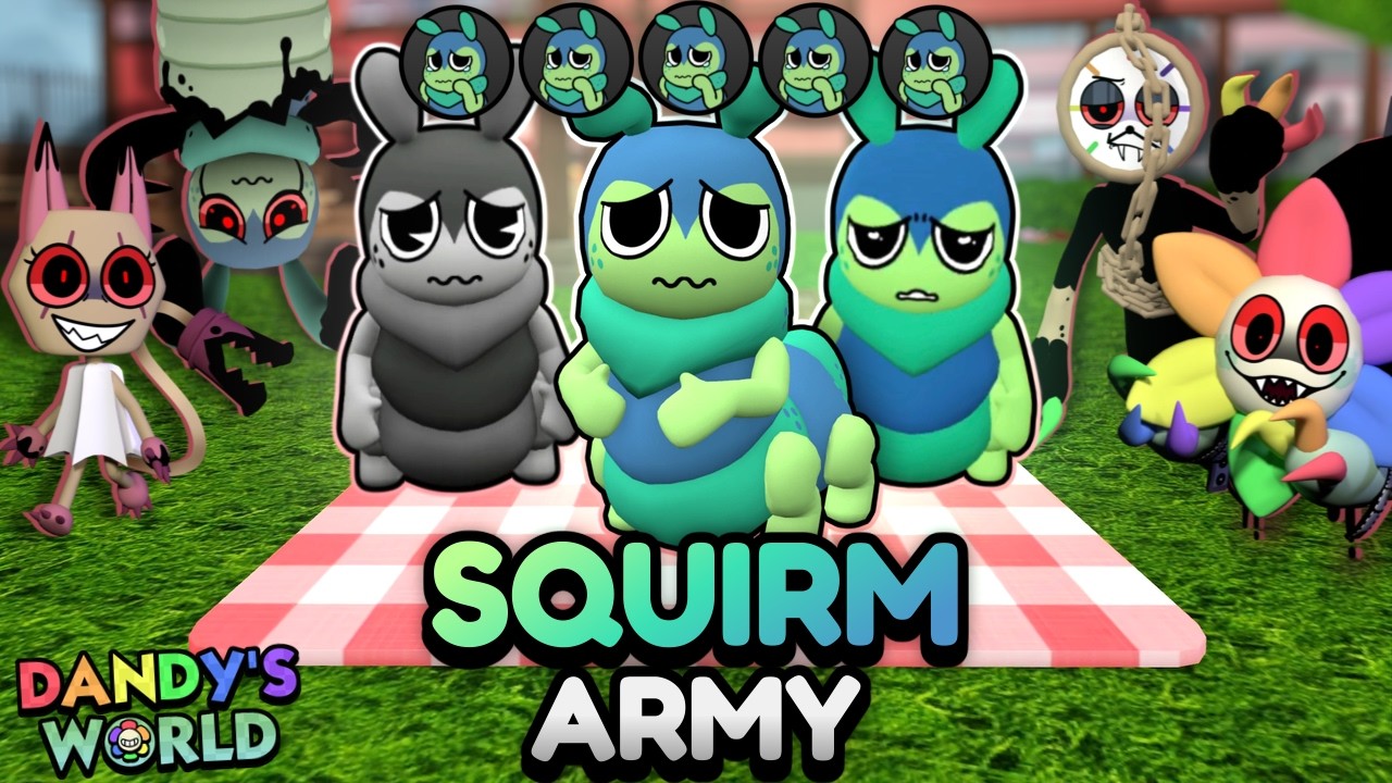 SQUIRM ARMY RUN (FLOOR 30+) [BLACKOUT DANDY] | DANDY'S WORLD
