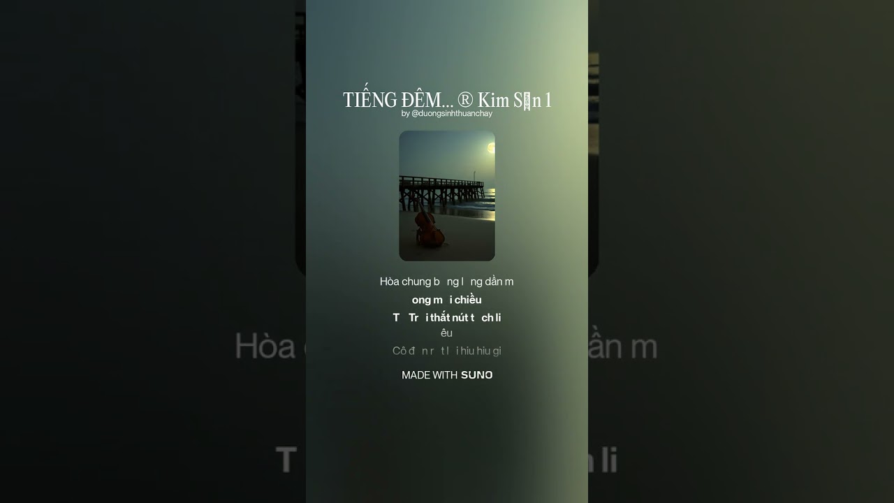 TIẾNG ĐÊM… ® Kim Sơn 1