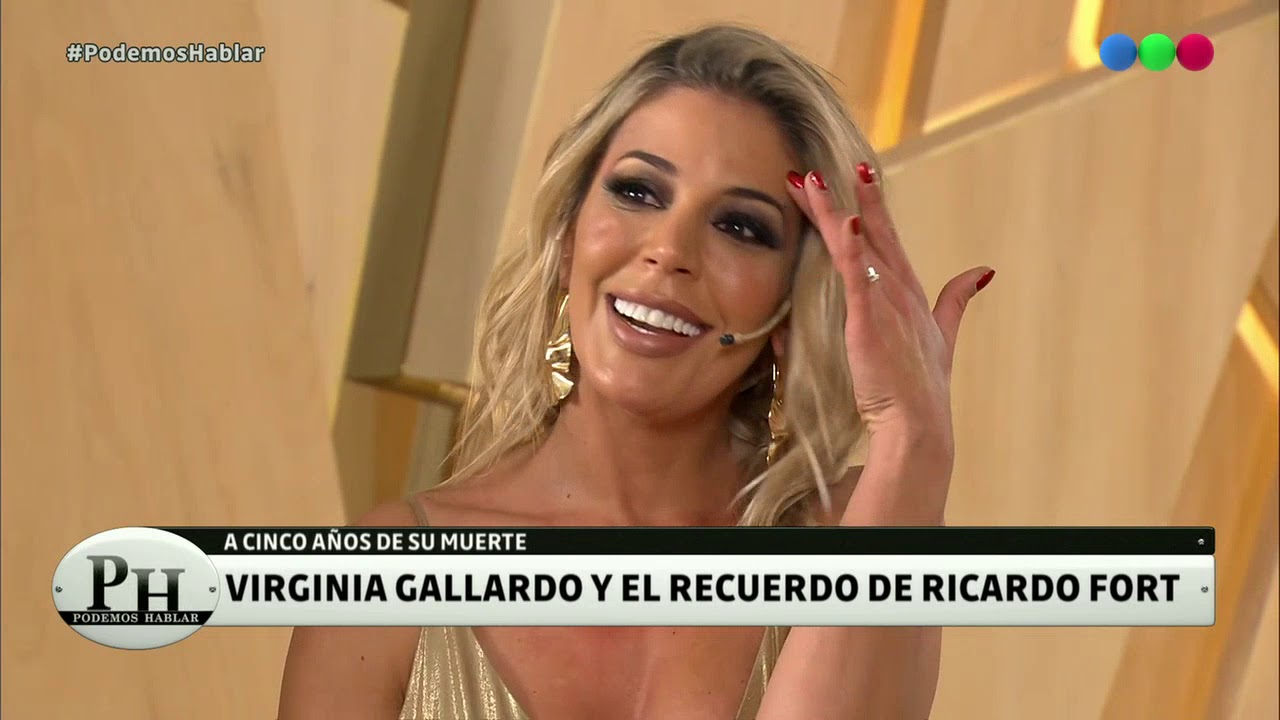 VIrginia Gallardo y su vínculo con los hijos de Ricardo Fort - Podemos Hablar 2019
