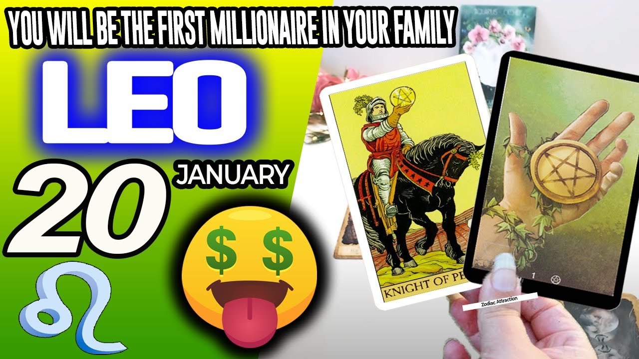 Leo ♌️🤑YOU WILL BE THE FIRST MILLIONAIRE IN YOUR FAMILY💰 horoscope for today JANUARY 20 2026 ♌️ #leo