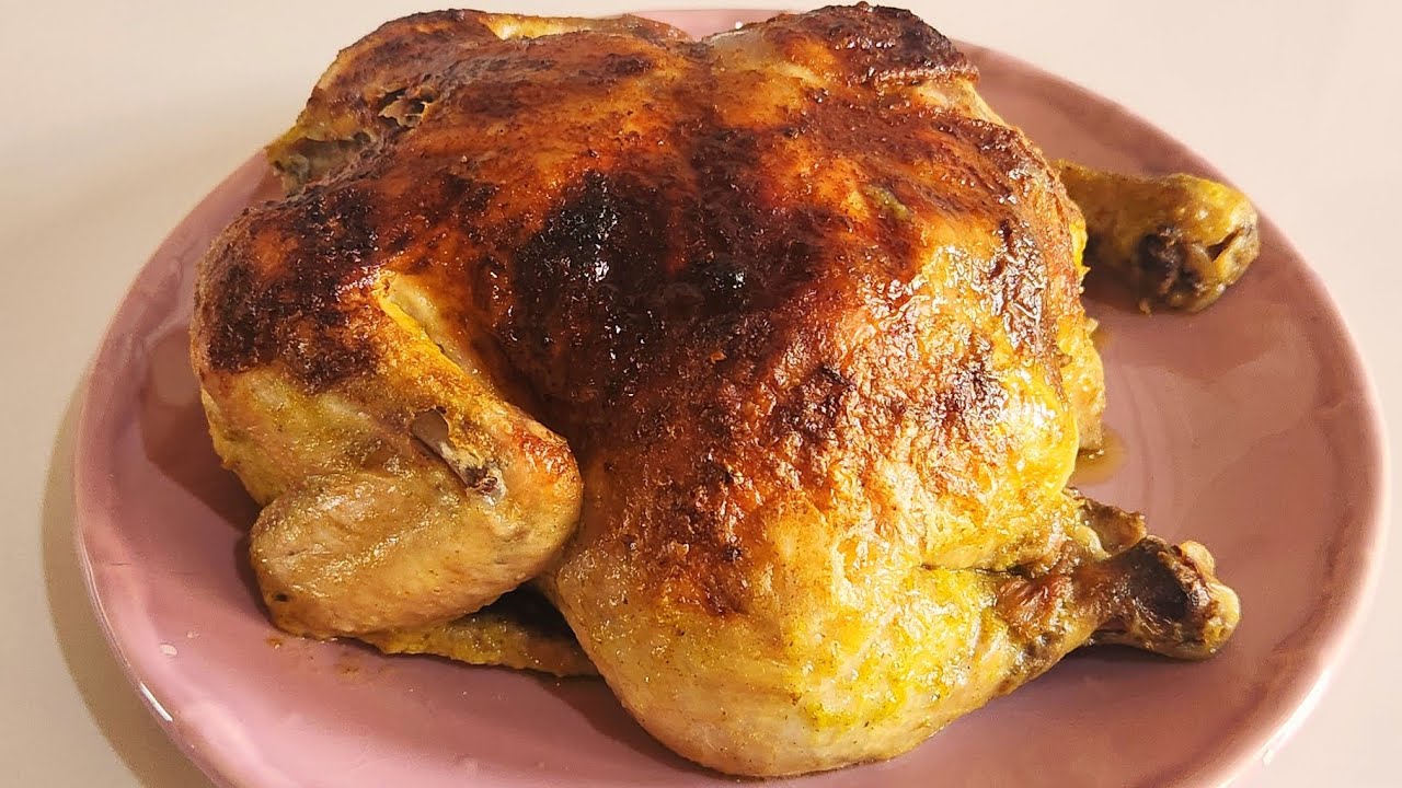 SUPER SUCULENTO!! FRANGO ASSADO FÁCIL - MAIS GOSTOSO QUE O COMPRADO - BEM TEMPERADO! 