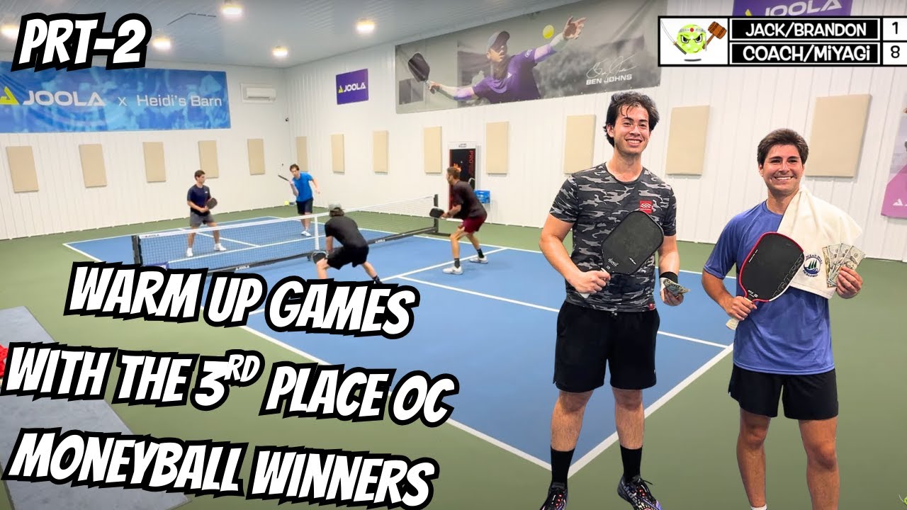 Round 2 Battles | OC Moneyball Pickleball Tournament Warm Up Games Highlights