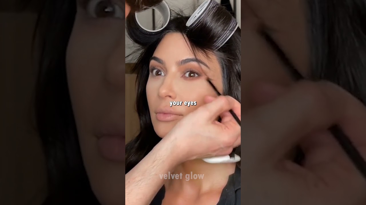 Say Goodbye to Creases! Kim K&rsquo;s Concealer Trick is Genius 💡#short