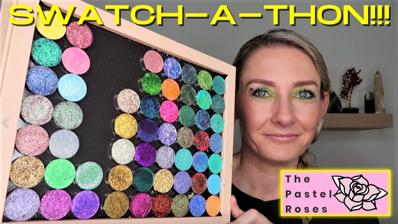 SWATCHING MY ENTIRE PASTEL ROSES COLLECTION!!!!