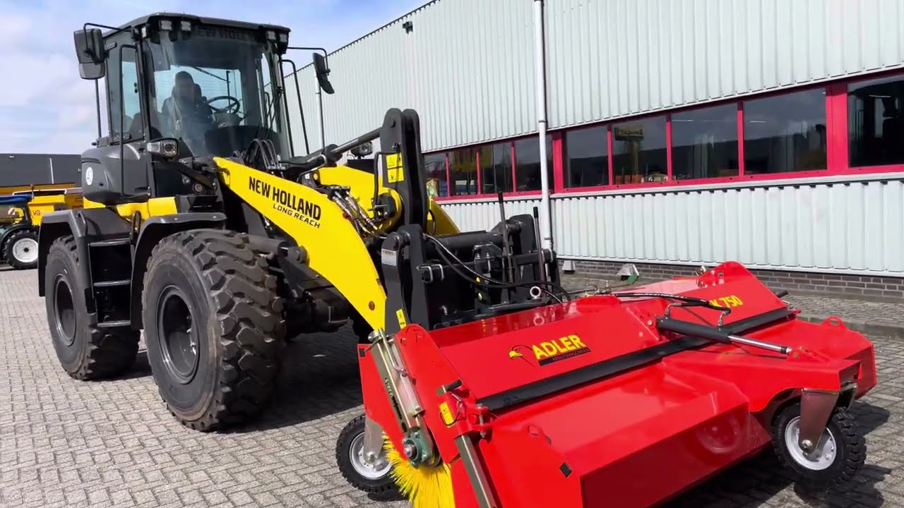 Adler veegmachine K750 Shovel/Tractor