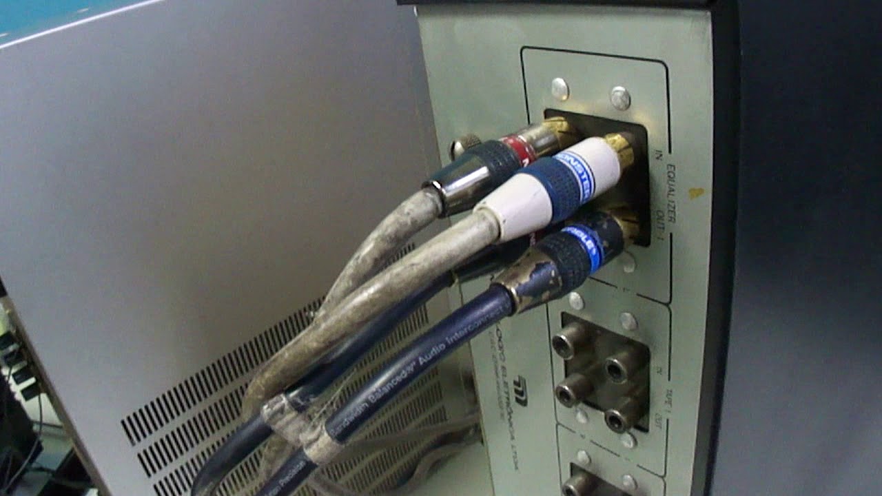 O Rei do Som - Como Conectar Equalizador no Receiver Gradiente R-343