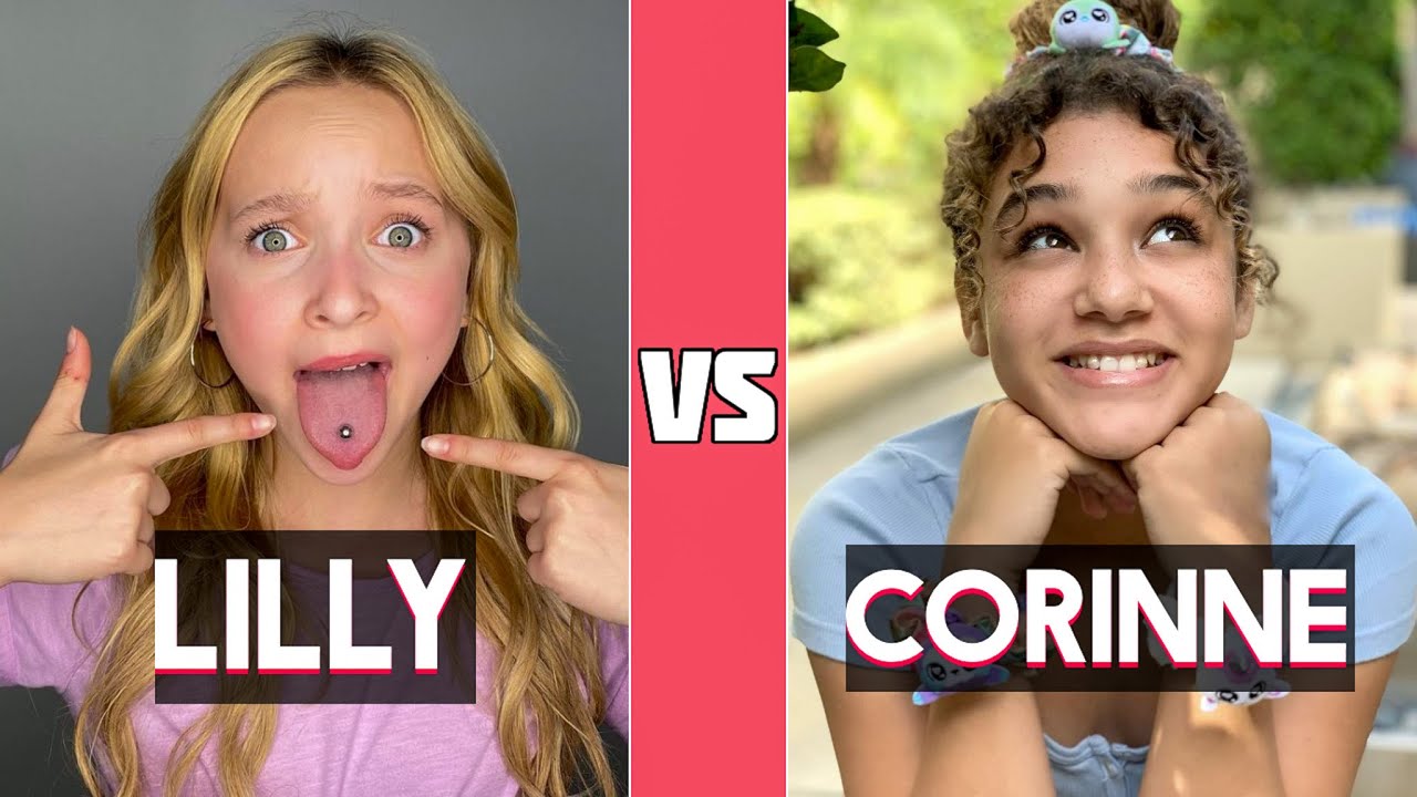Lilly Ketchman VS Corinne Joy TikTok Dance Battle