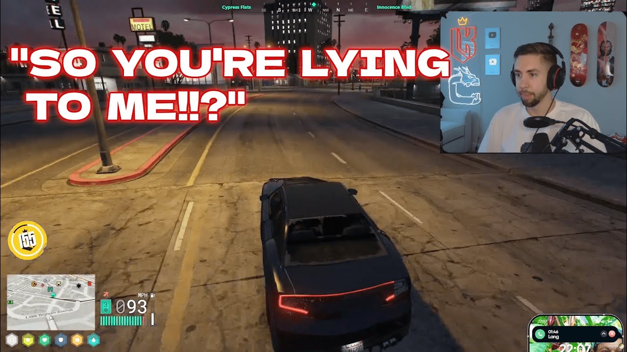 Mr.K Presses Lang Buddha Over The USB Drama...| NoPixel 4.0