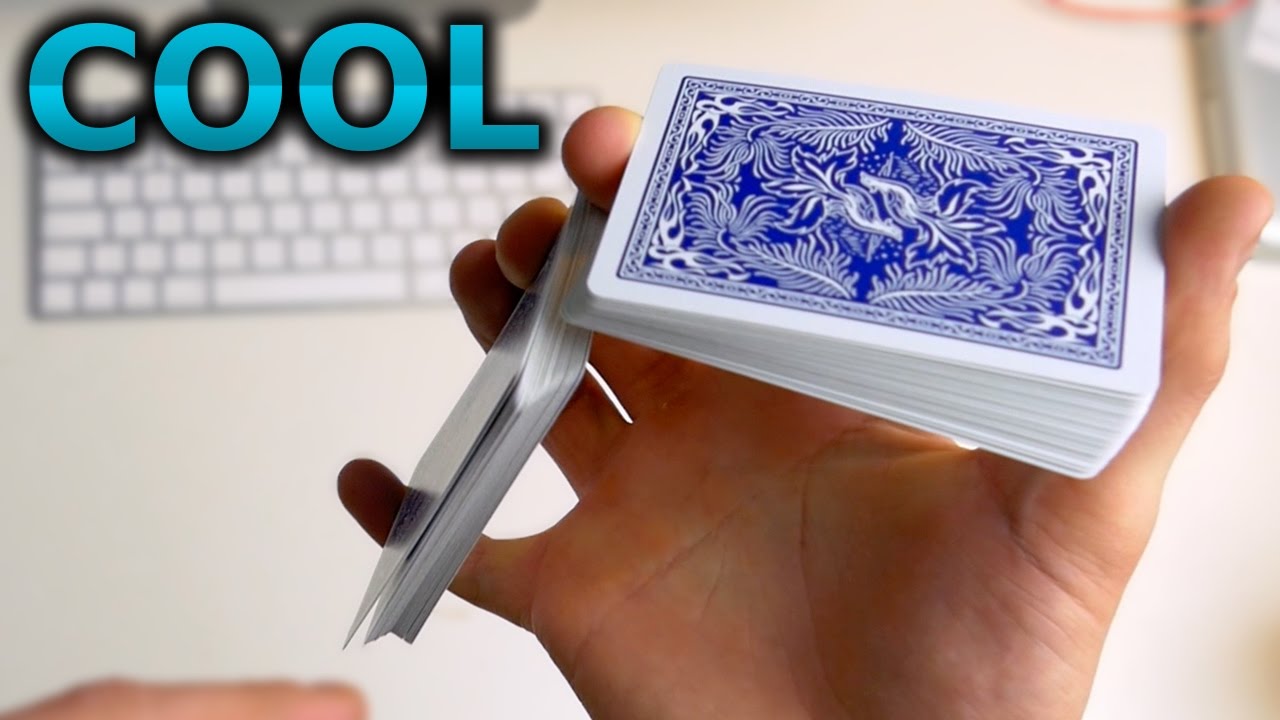 SCISSOR CUT Card Flourish - TUTORIAL