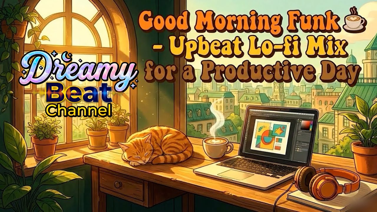 Good Morning Funk ☕ - Upbeat Lo-fi Mix for a Productive Day