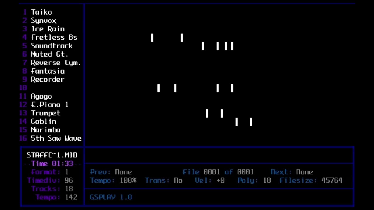 101(!) MIDI Files to Vibe To [MIDI Sound Selection]