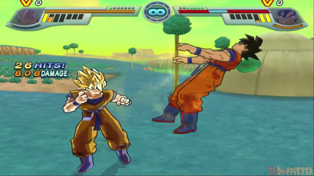 [TAS] DBZ Infinite World - Goku vs Goku (Requested Match)