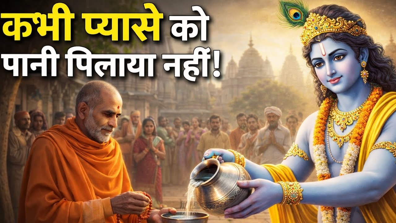 Kabhi Pyase Ko Pani Pilaya Nahin | Krishna Bhajan & Vani !! श्री कृष्ण भजन !! 