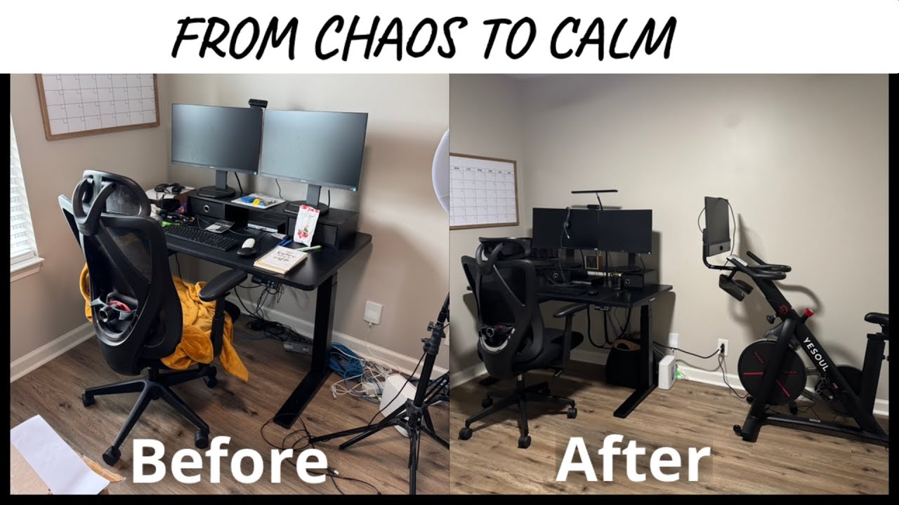 Watch Me Transform This Messy Office Space | Office Declutter Marathon: From Chaos to Calm