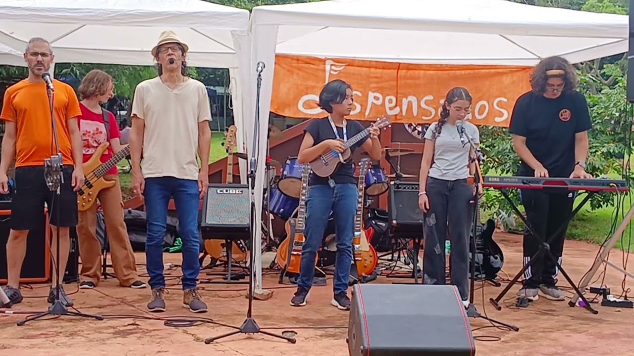 Os Indescritíveis feat. Neto Machado em Canção da minha estrela ( Pq. Teresa Maia em Cotia - SP)