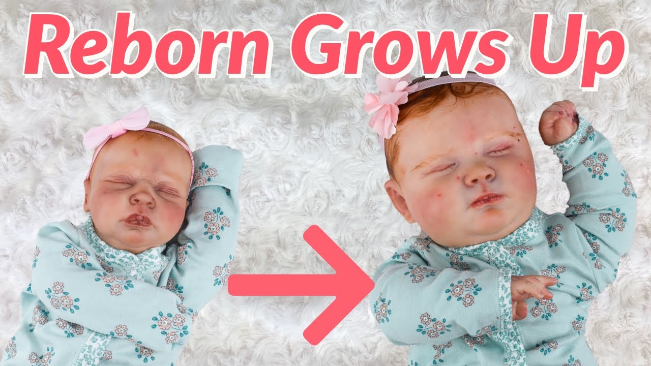 Reborn Baby Grows Up! Realistic Newborn + 9 Month Old Doll Day In The Life Routine Roleplay