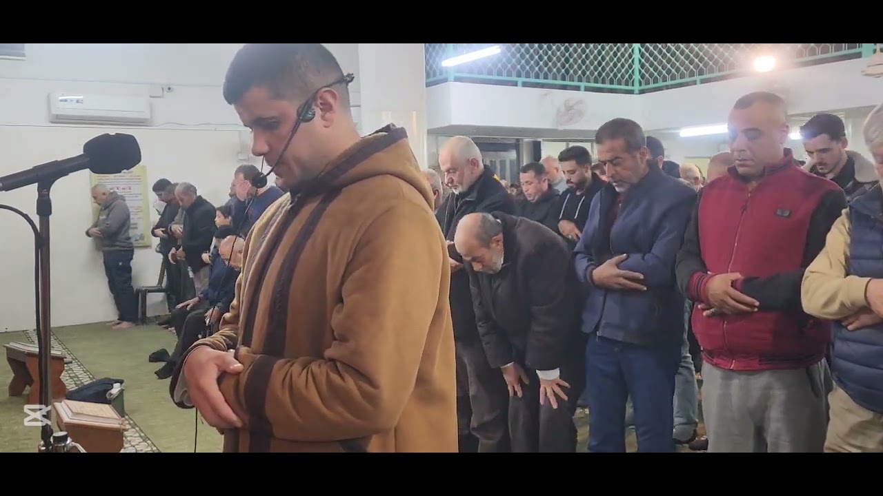 صلاه العشاء وصلاه التراويح من مسجد الحاج احمد نوري 