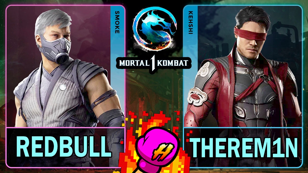 MK1 RedBull (SMOKE) VS Therem1n (KENSHI)🥊Mortal Kombat 1🥊4K 60ᶠᵖˢ