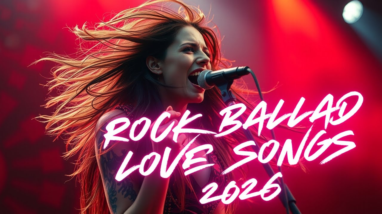 ROCK BALLAD LOVE SONGS 2026 – DEEP FEELINGS, STRONG VOICE | DJ D&D