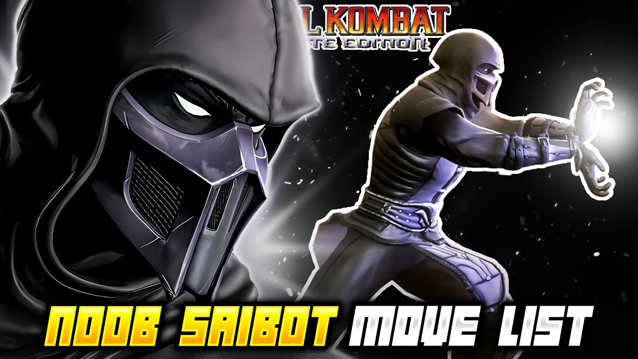 NOOB SAIBOT MOVE LIST - Mortal Kombat 9 (MK9)