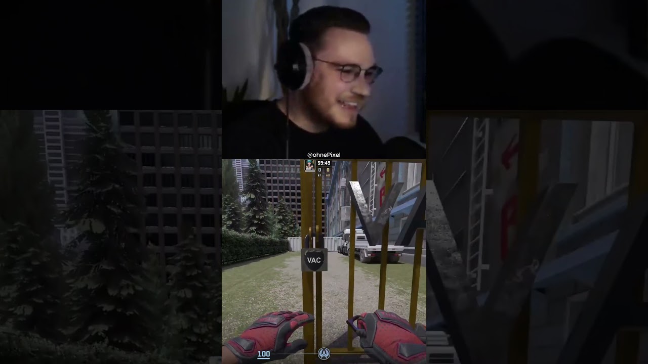 Current state of the anti-cheat 😂 #counterstrike #cs2 #csgo #vac #valve #ohnepixel #shorts