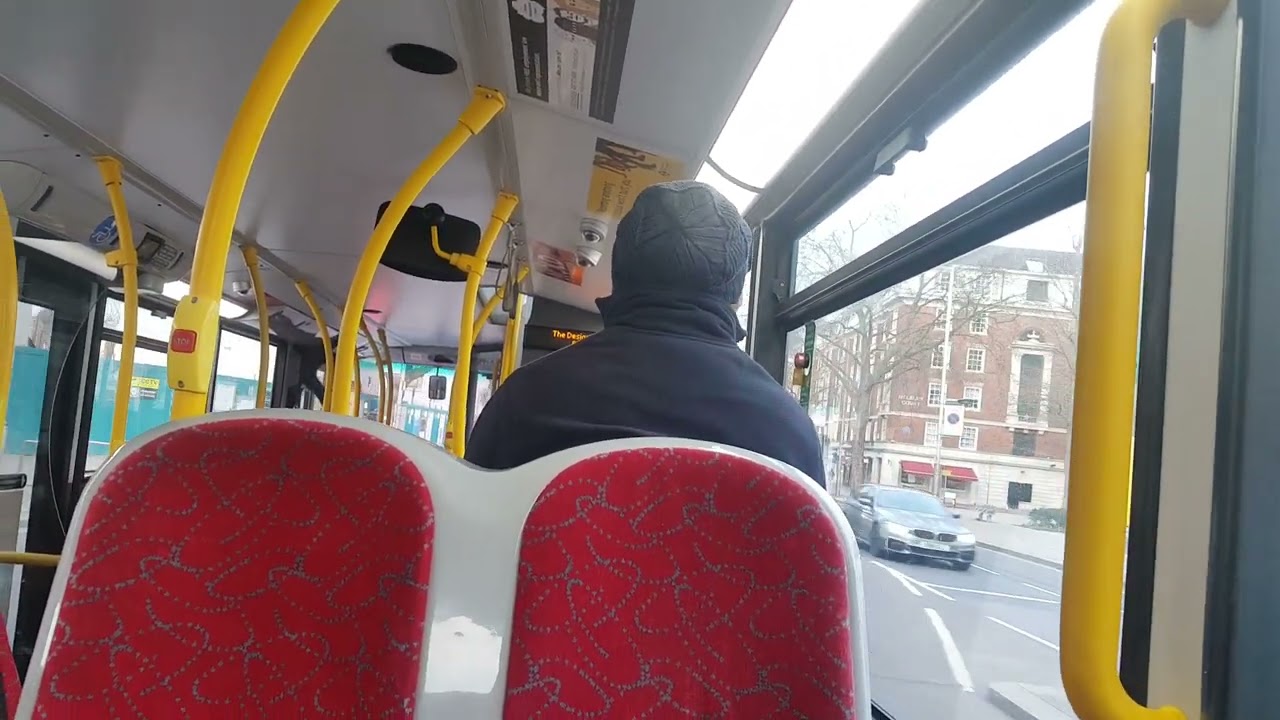 Fast Driver - Journey on the 49 (2480 SN64OFE) - Alexander Dennis Enviro400 Hybrid - Abellio London