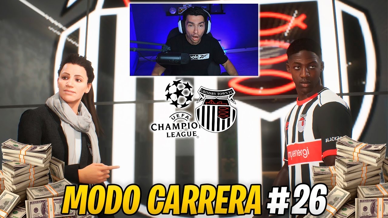 EL GRIMSBY ES COMPRADO por un JEQUE y HACEMOS FICHAJES ÉPICOS PARA LA CHAMPIONS! 🤑💰