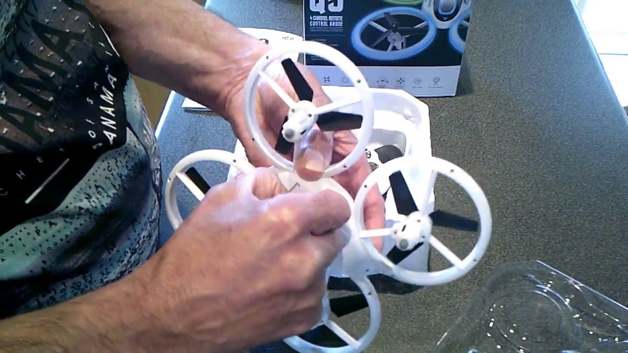 LEDs Q9    UFO DRONE Unboxing part 1
