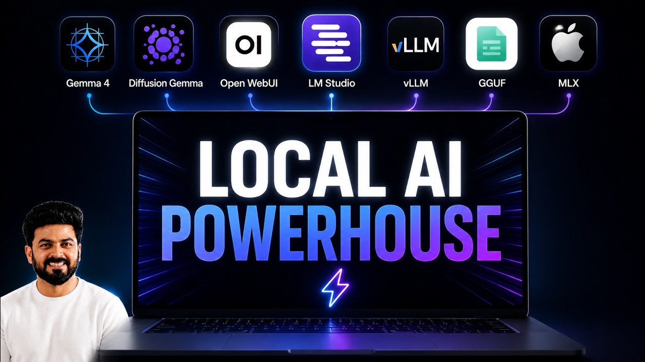 Everything About Local AI Setup: Gemma 4, DiffusionGemma, LM Studio, vLLM, GGUF, MLX on mac