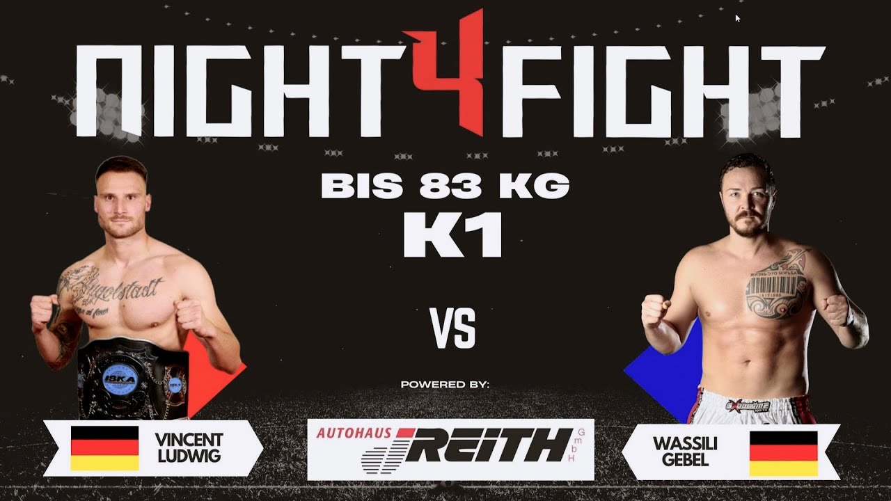 NIGHT4FIGHT 2022 - Ludwig VS Gebel - K1