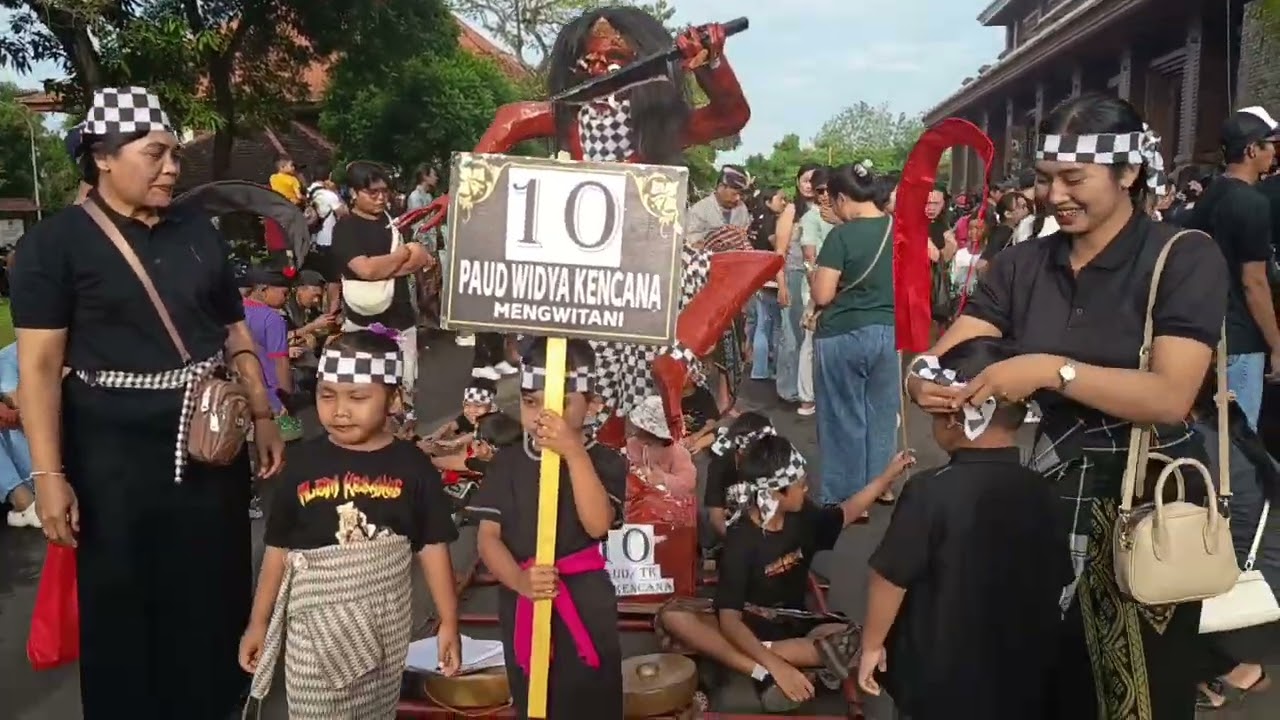 Parade Ogoh-ogoh PAUD Caka 2026 @Puspem Badung - PAUD Widya Kencana